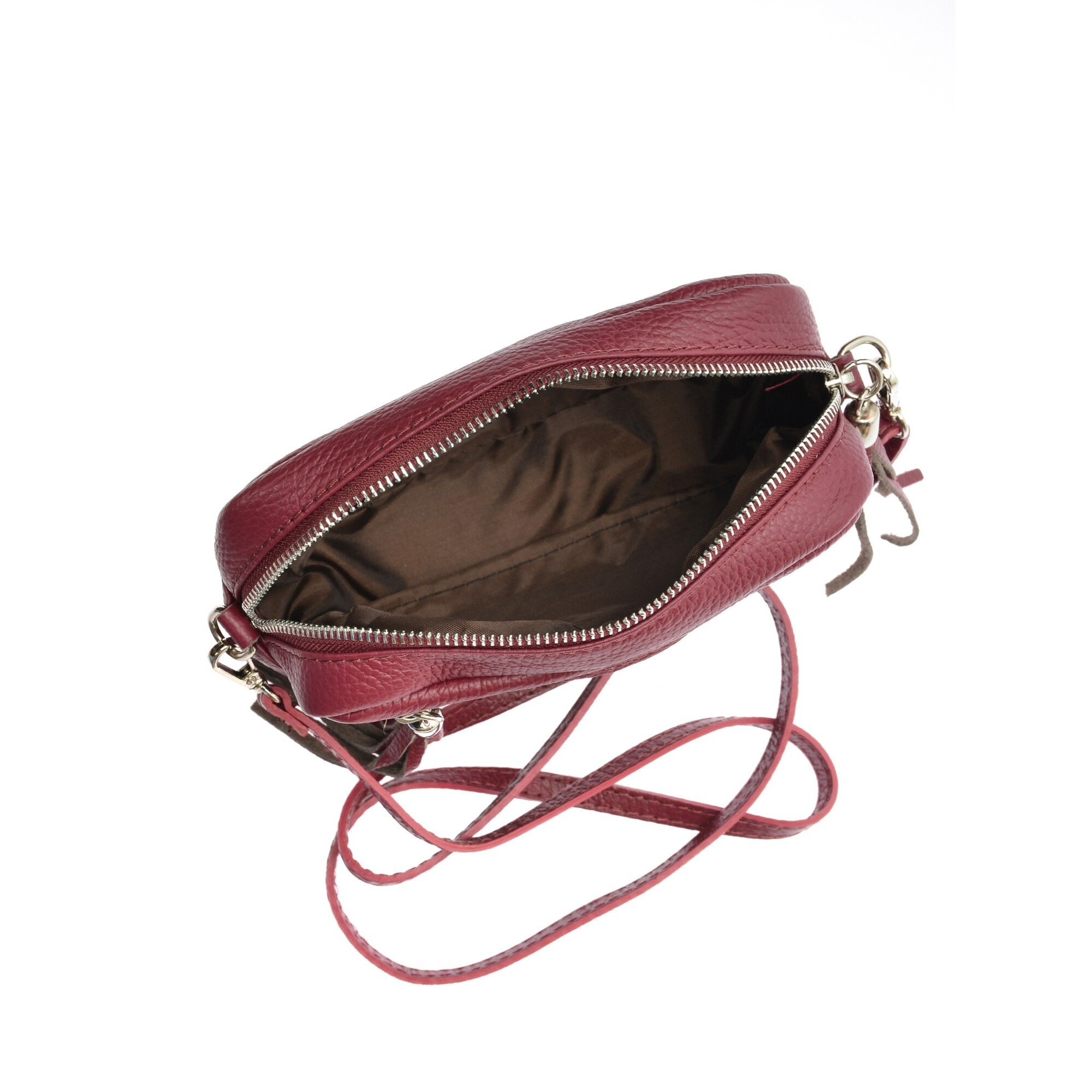 Borsa a tracolla Isabella Rhea Bordeaux