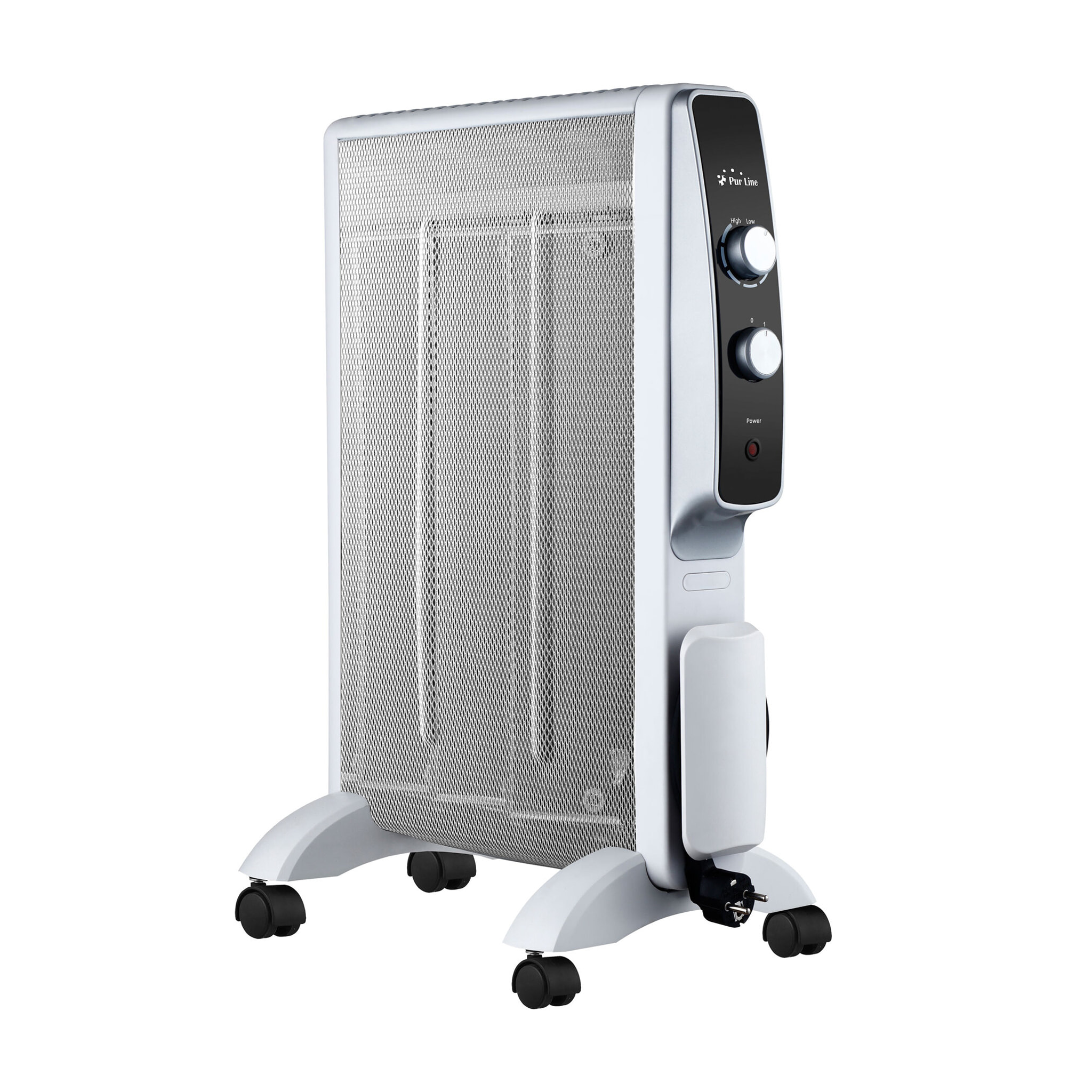 Radiateur électrique Mica faible consommation et thermostat 1500   W