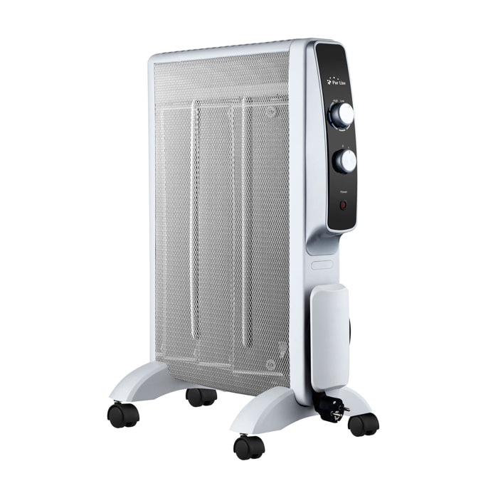 Radiateur électrique Mica faible consommation et thermostat 1500   W