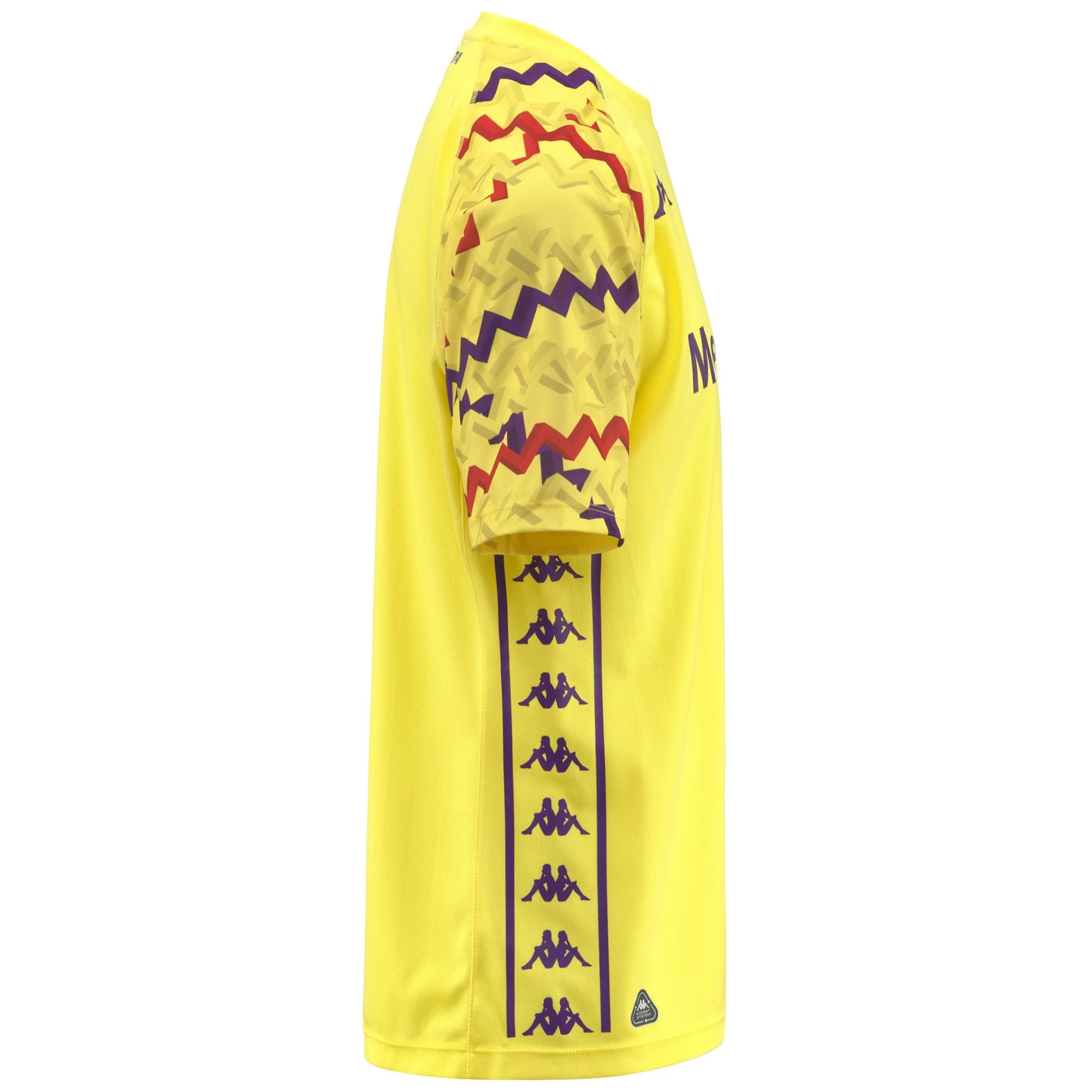 Kappa - Maglie gioco Uomo Giallo - Kombat Gk 2025 Fiorentina