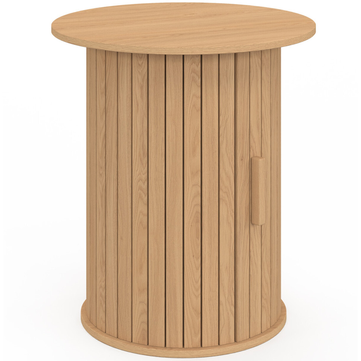 Table d'appoint Albane lattes avec rangement