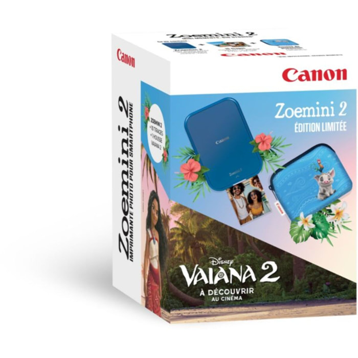 Imprimante photo portable CANON KIT Vaiana Zoemini 2