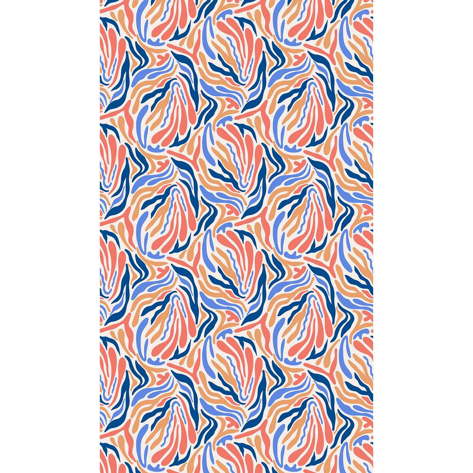 Papier peint zèbre effet matisse Intissé