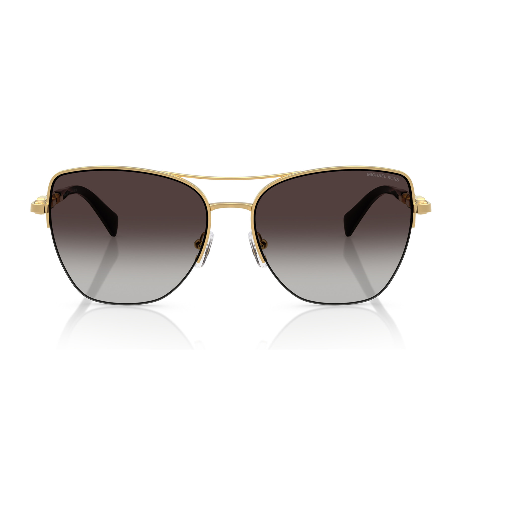 Michael Kors Elegantes gafas de sol de cat-eye MK1163 Dorado beach