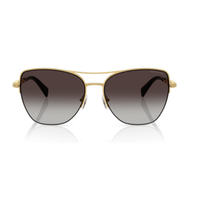 Michael Kors Elegantes gafas de sol de cat-eye MK1163 Dorado beach