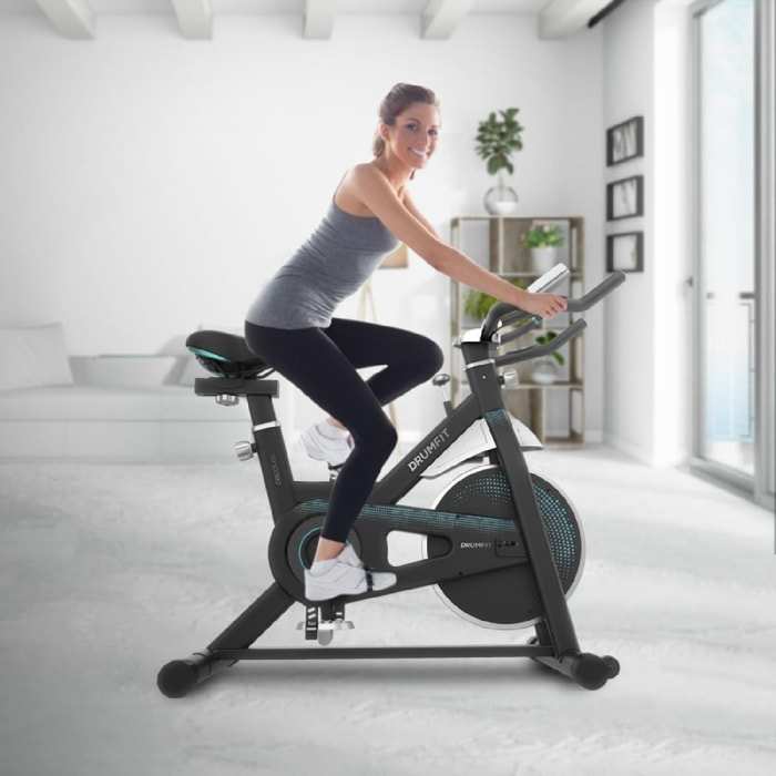 Cecotec Vélo d'appartement DrumFit Indoor 23000 Kosmos Pro