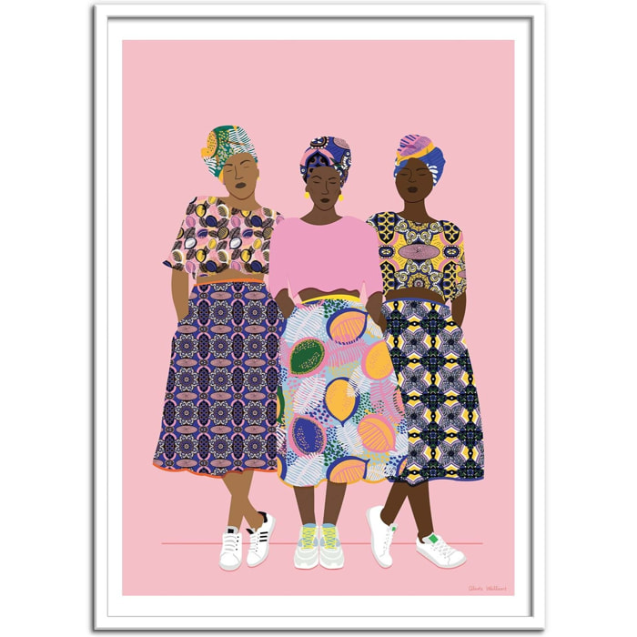 Affiche - GRLZ BAND - Céleste Wallaert