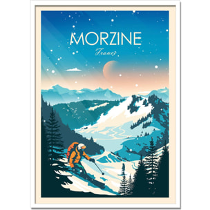 Affiche - Morzine France - Studio Inception