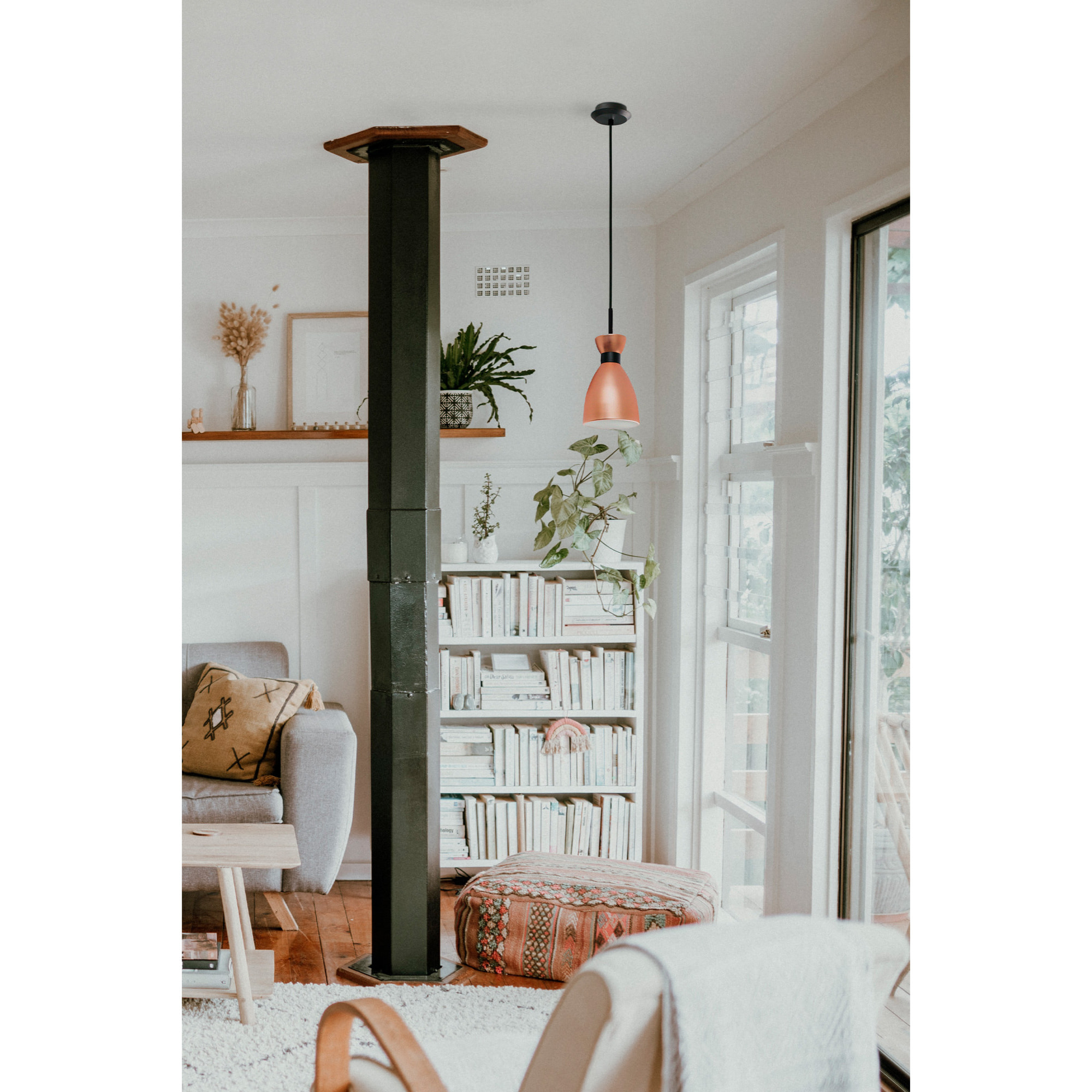 RETRO Colgante cobre