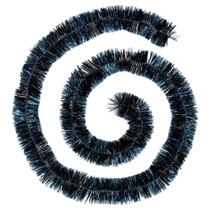 Guirlande de noël large bord festonné gris 75x4x2m