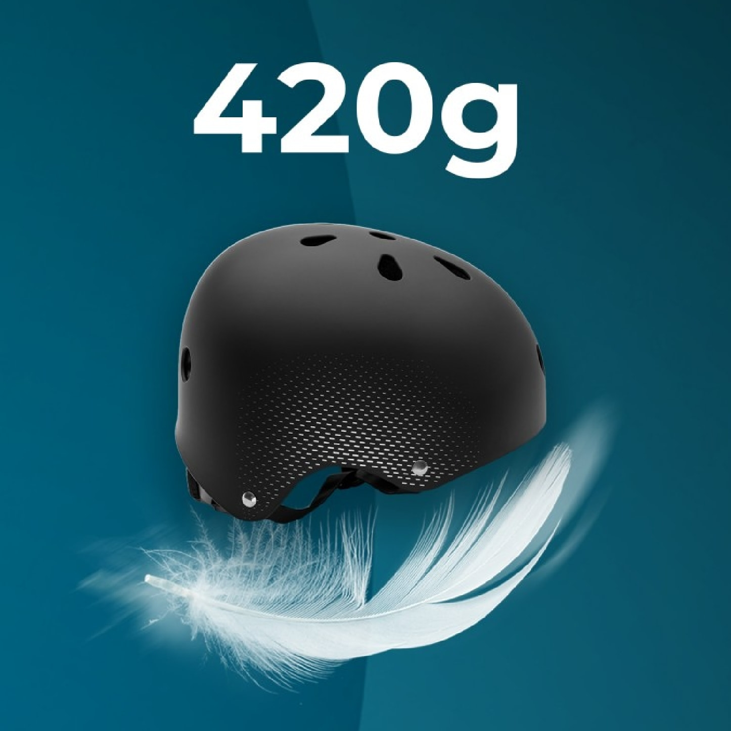 Cecotec Casque BrainGuard Urban Black S-M