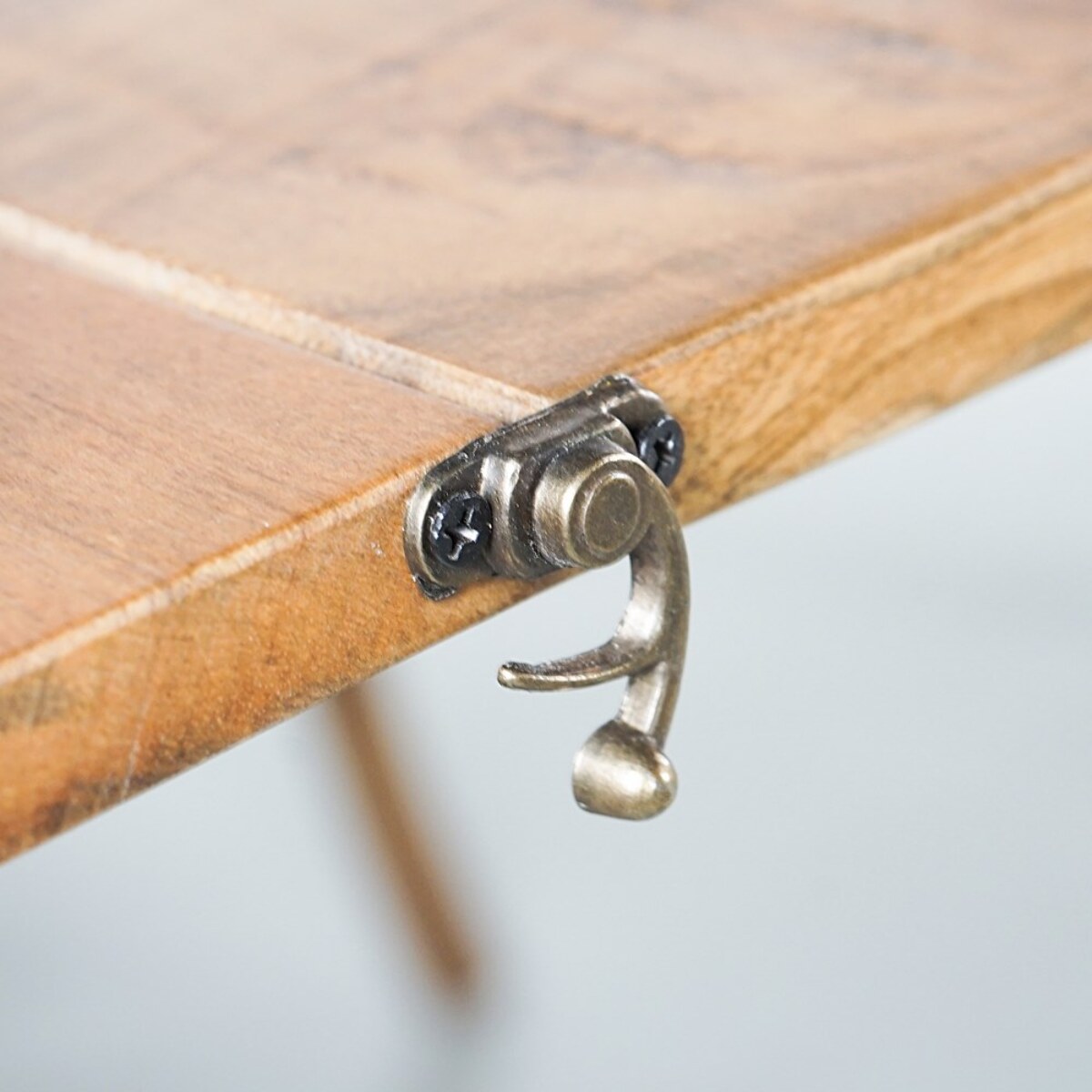 Tavolo da pranzo allungabile in mango naturale 90-180x90x77 - Salento