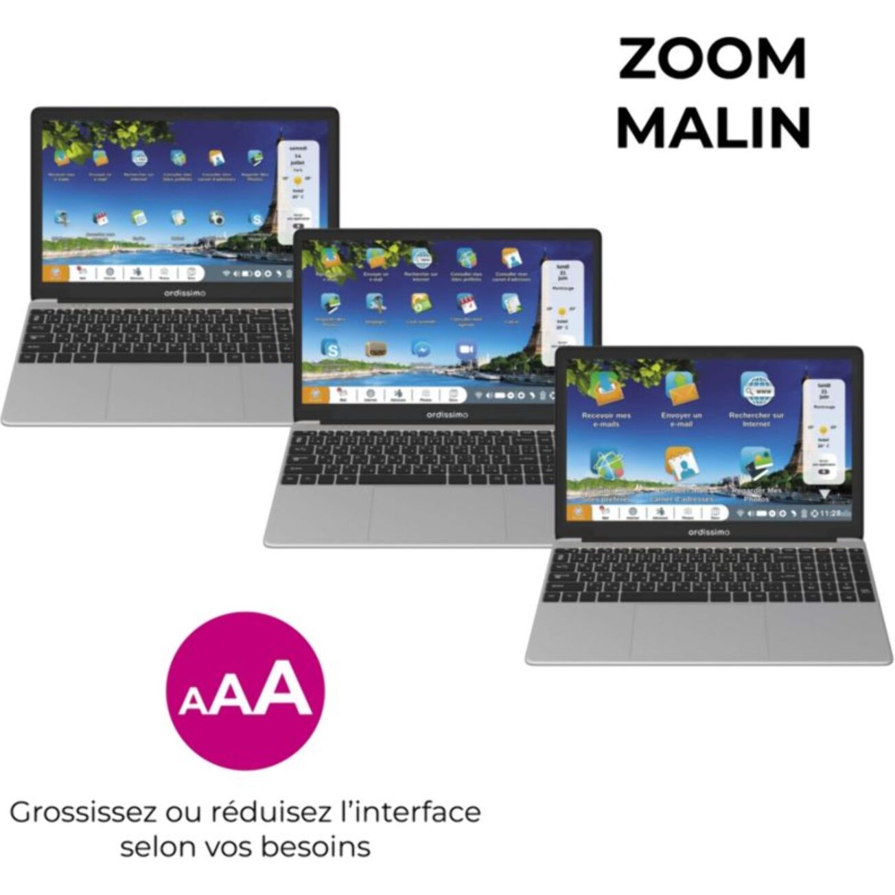 Ordinateur portable ORDISSIMO Lucie 3