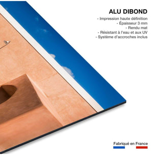Tableau terracotta house Tableau alu Dibond