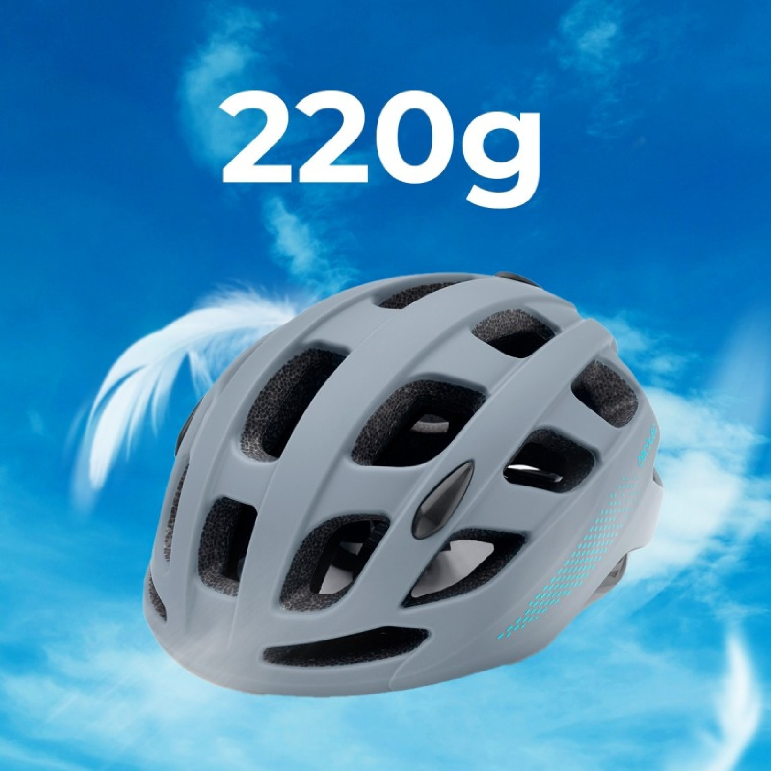 Cecotec Casque Montagne BrainGuard Sprinter Grey L-XL, Taille L - XL 58-61 cm, 2