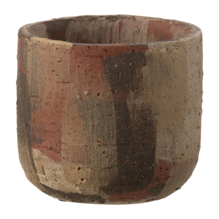 J-Line cache-pot Miltos - céramique - mix - small - Ø 15 cm