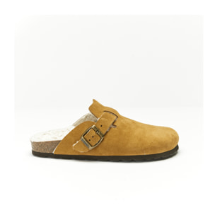 Sabot Mandèl Suede Whisky