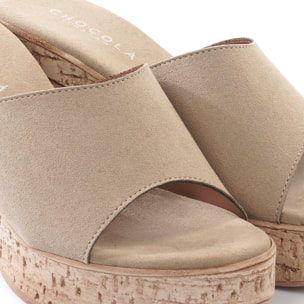 MULE TACCO SUGHERO BEIGE