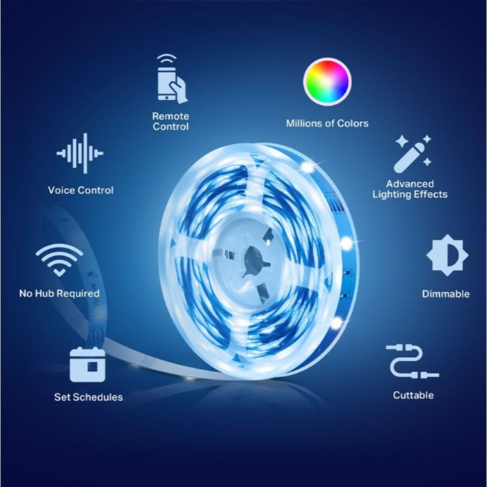 Ruban LED TP-LINK Multicolor L900-10 -10m (5m x 2) Tapo