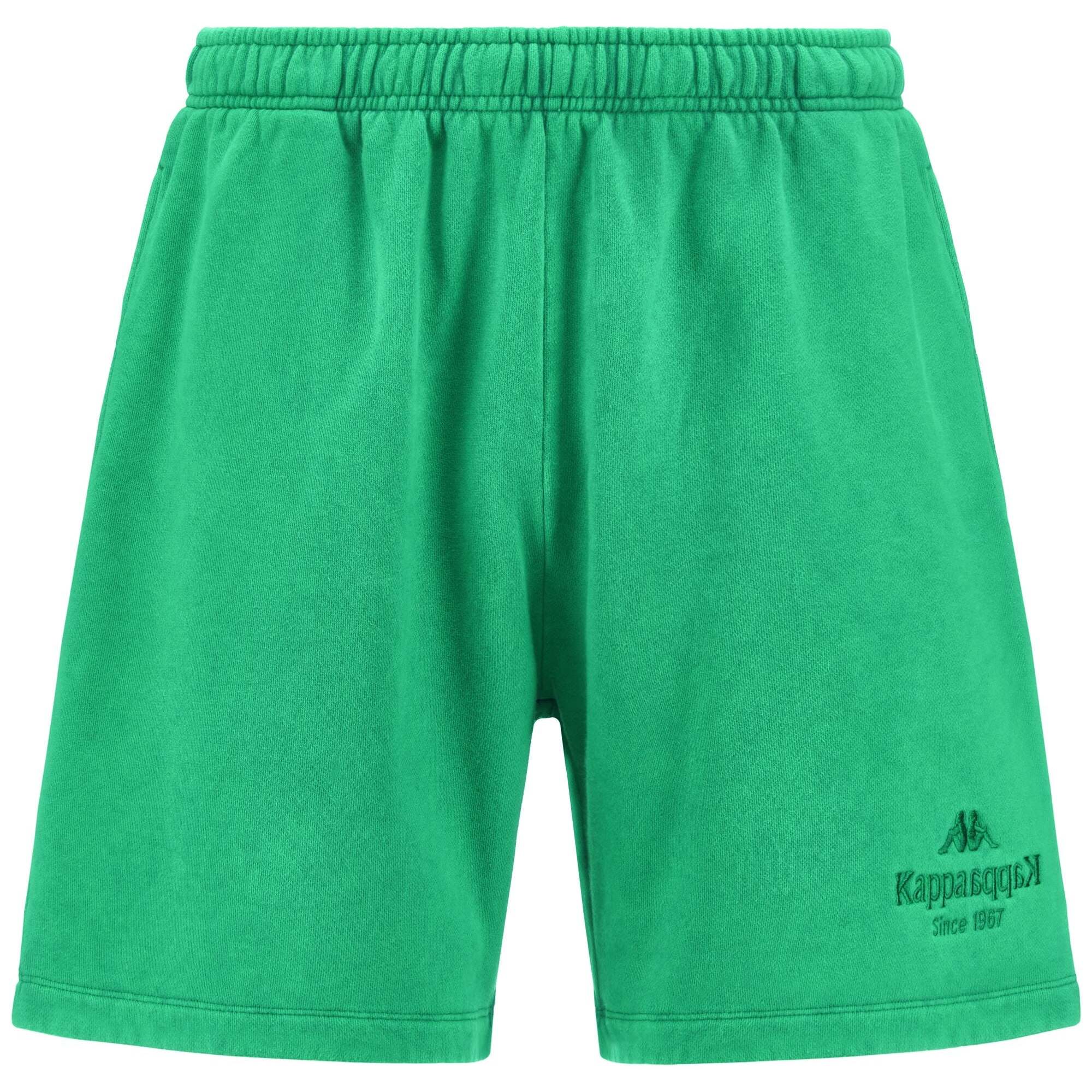 Kappa - Pantaloni Corti Uomo Verde - Authentic Premium Lou
