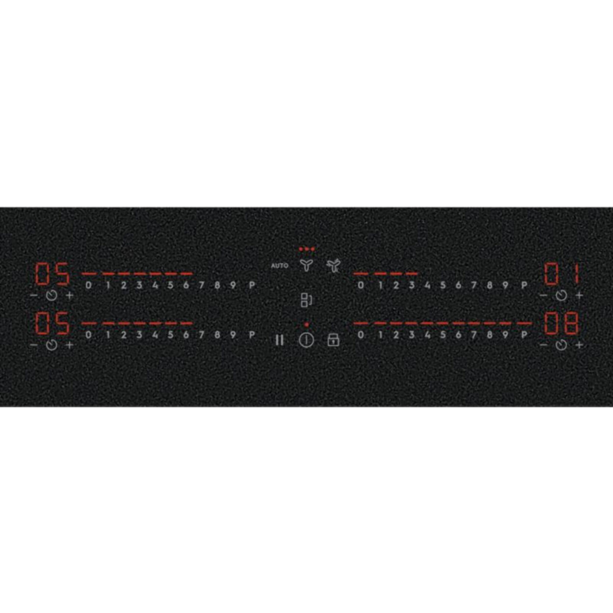 Plaque induction aspirante ELECTROLUX KCC73443CZ SaphirMatt - Hotte intégrée et Anti-rayures