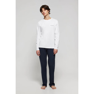 Pijama largo Isaac bicolor con detalles Polo Club
