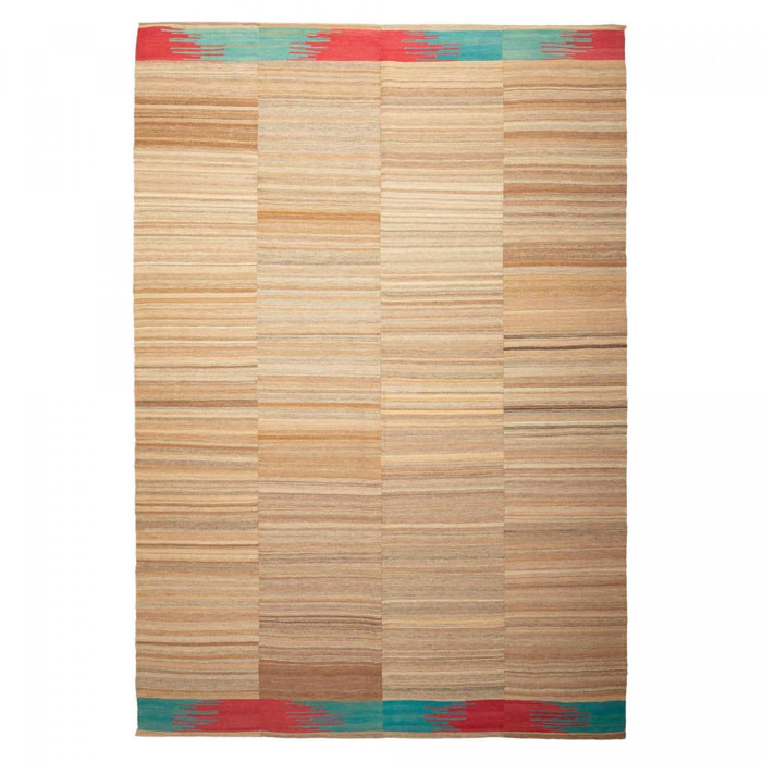 Authentique Tapis d'Orient kilim fait main en laine M