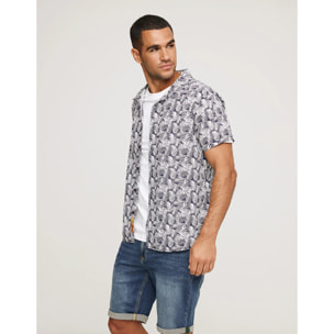 Camisa Manga Corta Azul Marino - Yarrow