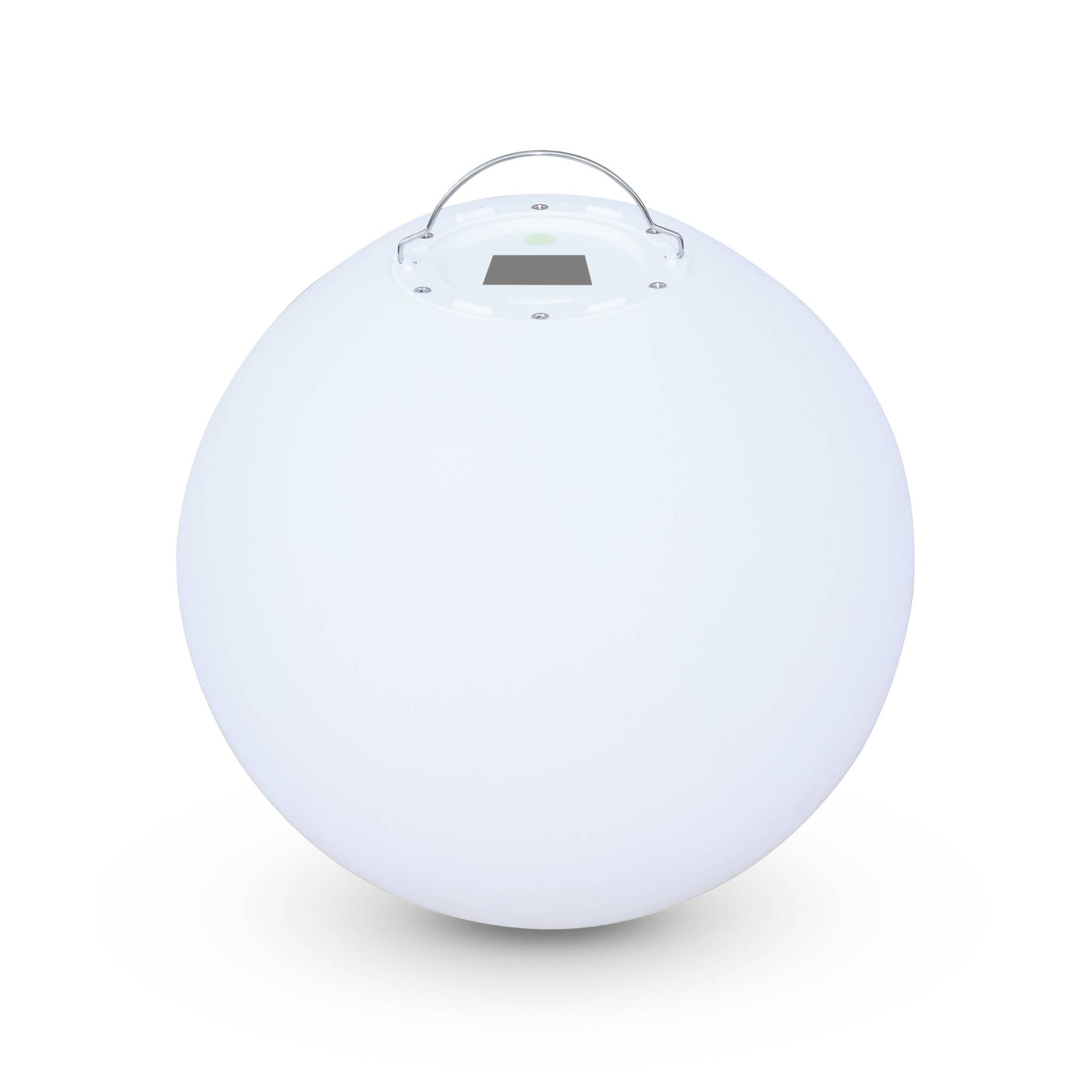 Boule LED 60cm – Sphère décorative lumineuse. Ø60cm. blanc chaud. commande à distance