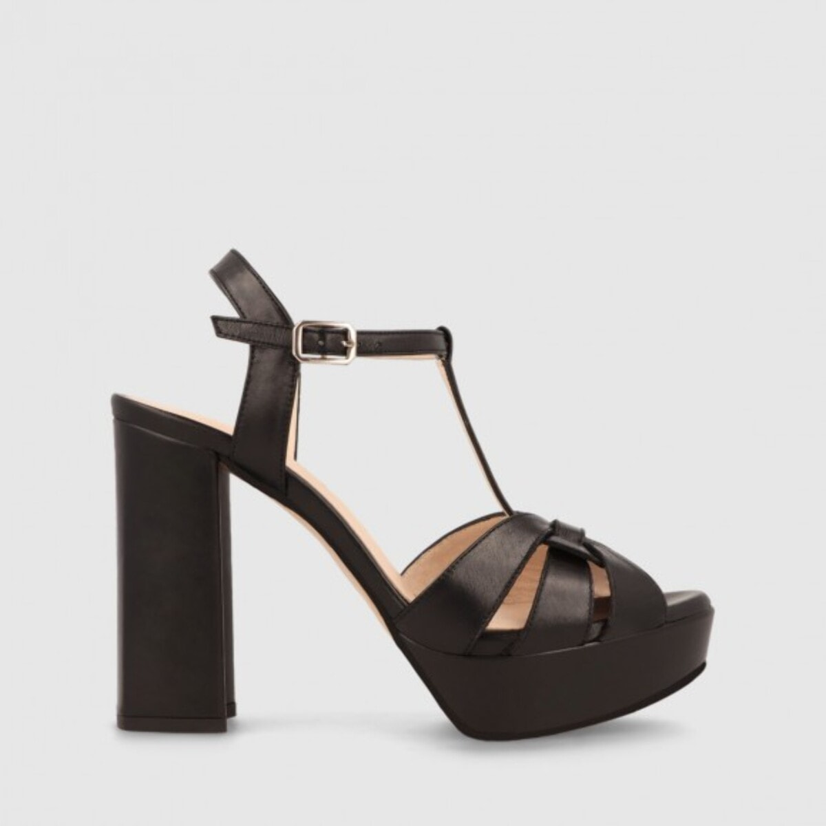 SANDALIAS NEGRAS TISANA