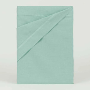 Juego de sábanas algodón lisas verde tiffany