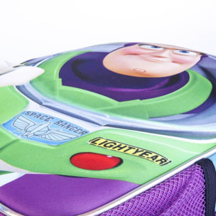 Zaino Asilo con luci Buzz Lightyear Lui Disney Azzurro