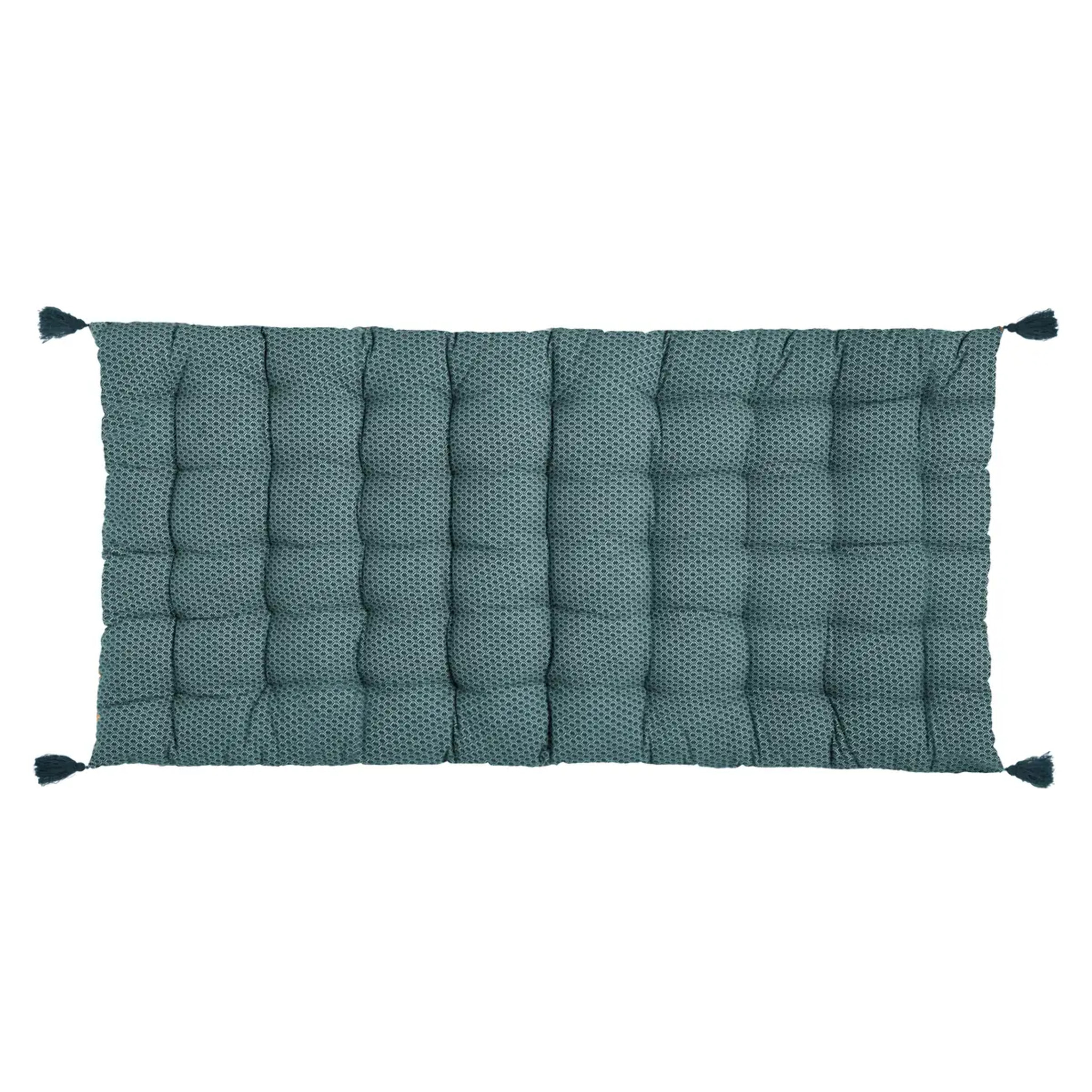 Matelas de sol "Otto" bleu canard 60x120cm