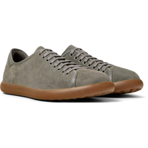 Sneakers - CAMPER Pelotas Soller - Grigio - Pelle nabuk