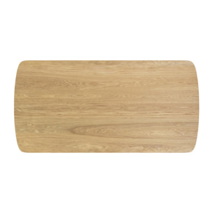 Table basse 120 cm en bois clair - Suly