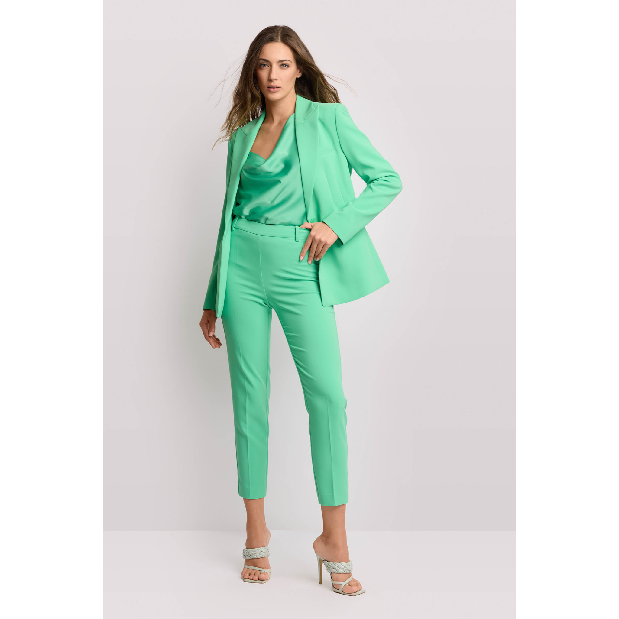 Kocca - Pantaloni eleganti slim fit Donna, Tinta unita