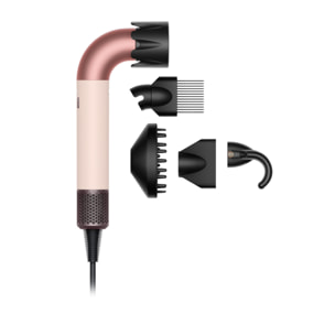 Dyson Supersonic r™ capelli mossi e ricci (Rosa Cipria/Oro Rosa)