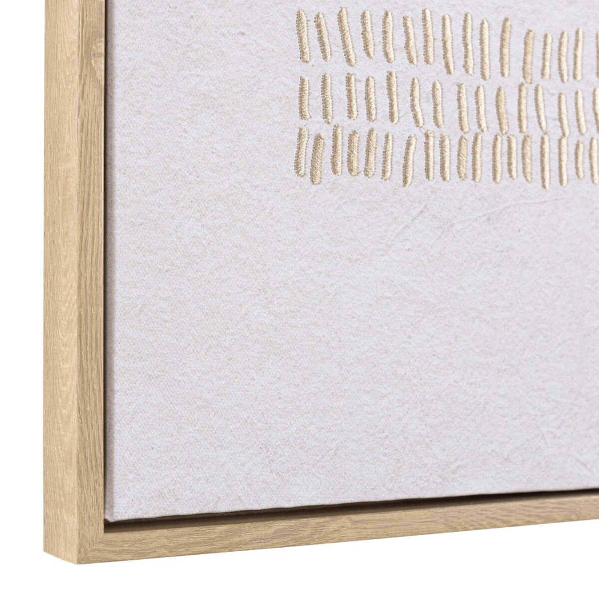 HOMER - Décoration murale 63x93cm formes abstraites n°2, cadre naturel