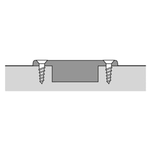Charnière Sensys avec amortisseur HETTICH à visser - ép.porte 15/28 cais.90° 95°- porte en applique - 9085170