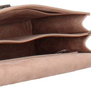 Borsa a tracolla da donna Made in Italy - Modello Valoria - 100% pelle - 24.0 x 15.0 x 7.0 cm