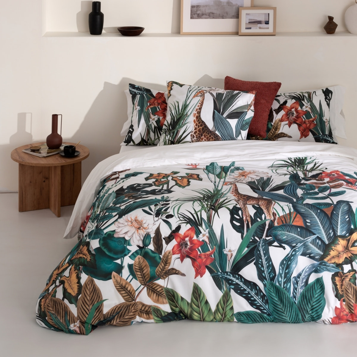 Housse de couette WILD LIFE BLANC