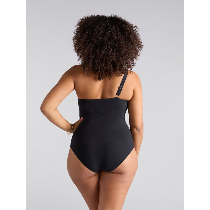 Fiorella Rubino - Bañador de una pieza de un solo hombro - Negro