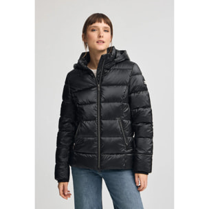 Chaqueta Silvon negra con logo Polo Club