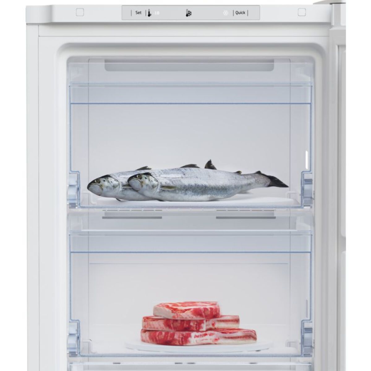 Congélateur armoire BEKO B1RFNE204WFR
