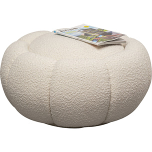 Pouf Peppo Bloom blanc Kare Design