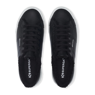 Superga - Zapatos de mujer Mujer Negro - 2740 PLATFORM VEGAN MATERIAL