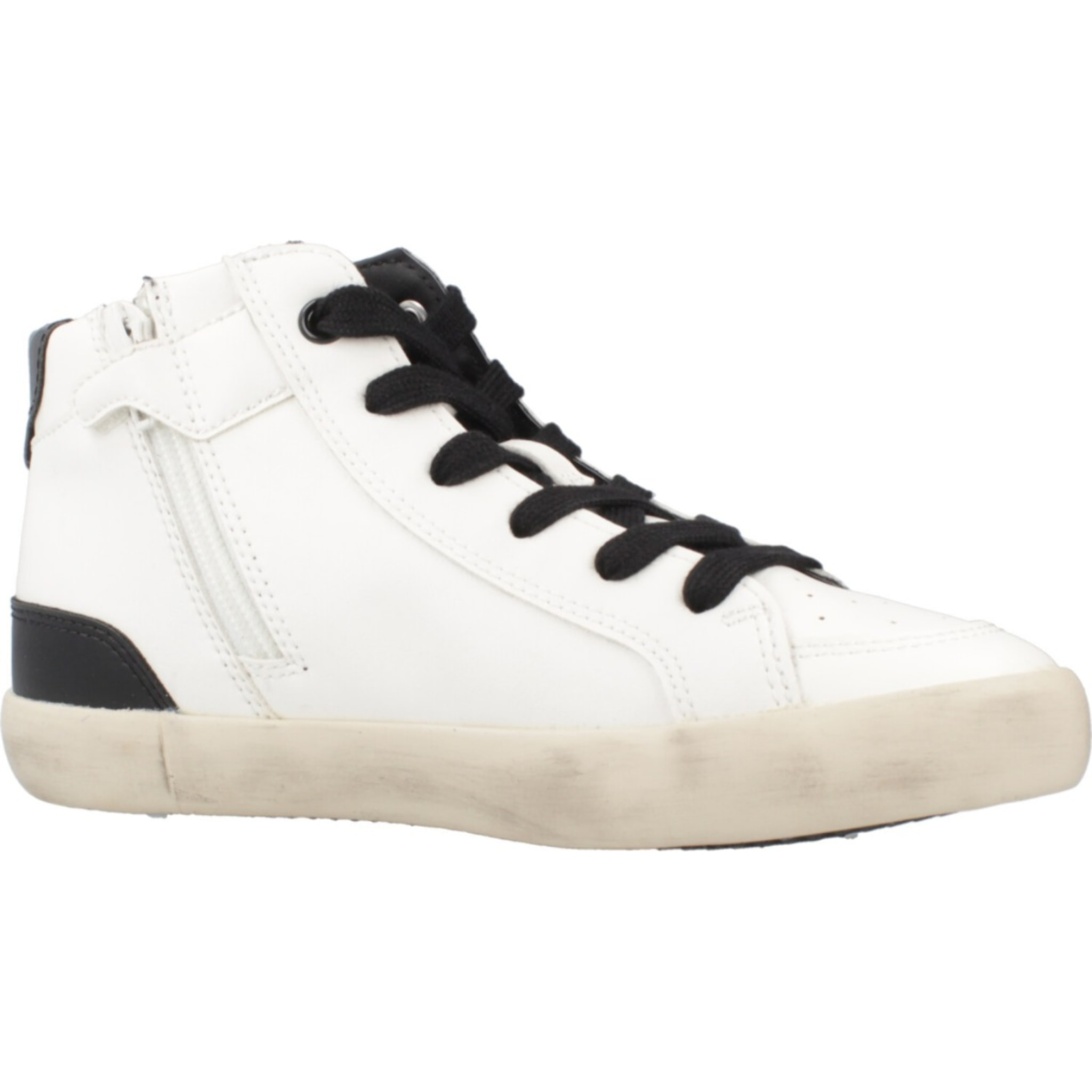 Zapatillas Niña de la marca GEOX  modelo J GISLI GIRL BLANCO