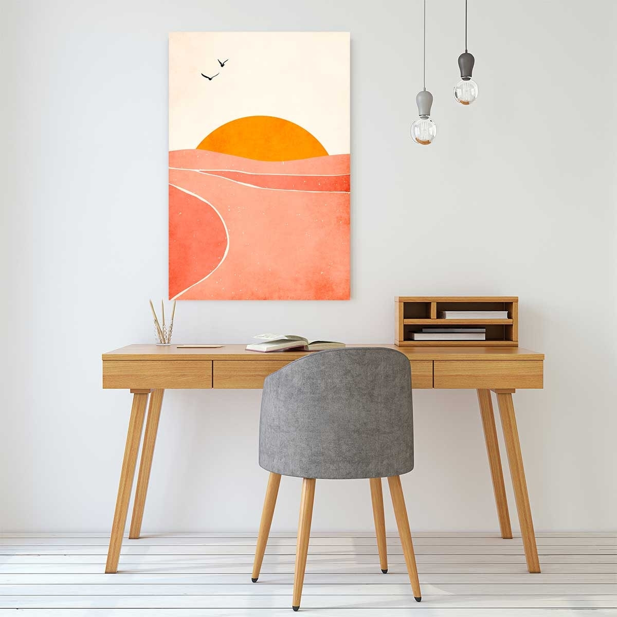 Tableau graphique danse avec le soleil Tableau plexiglas