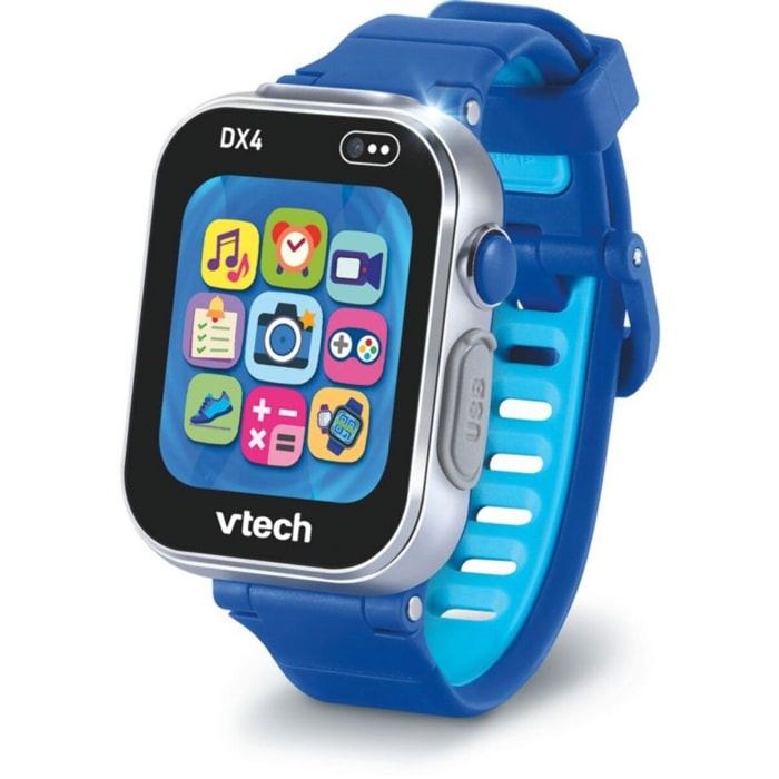 Montre enfant connectée VTECH KidiZoom Smartwatch DX4 bleue