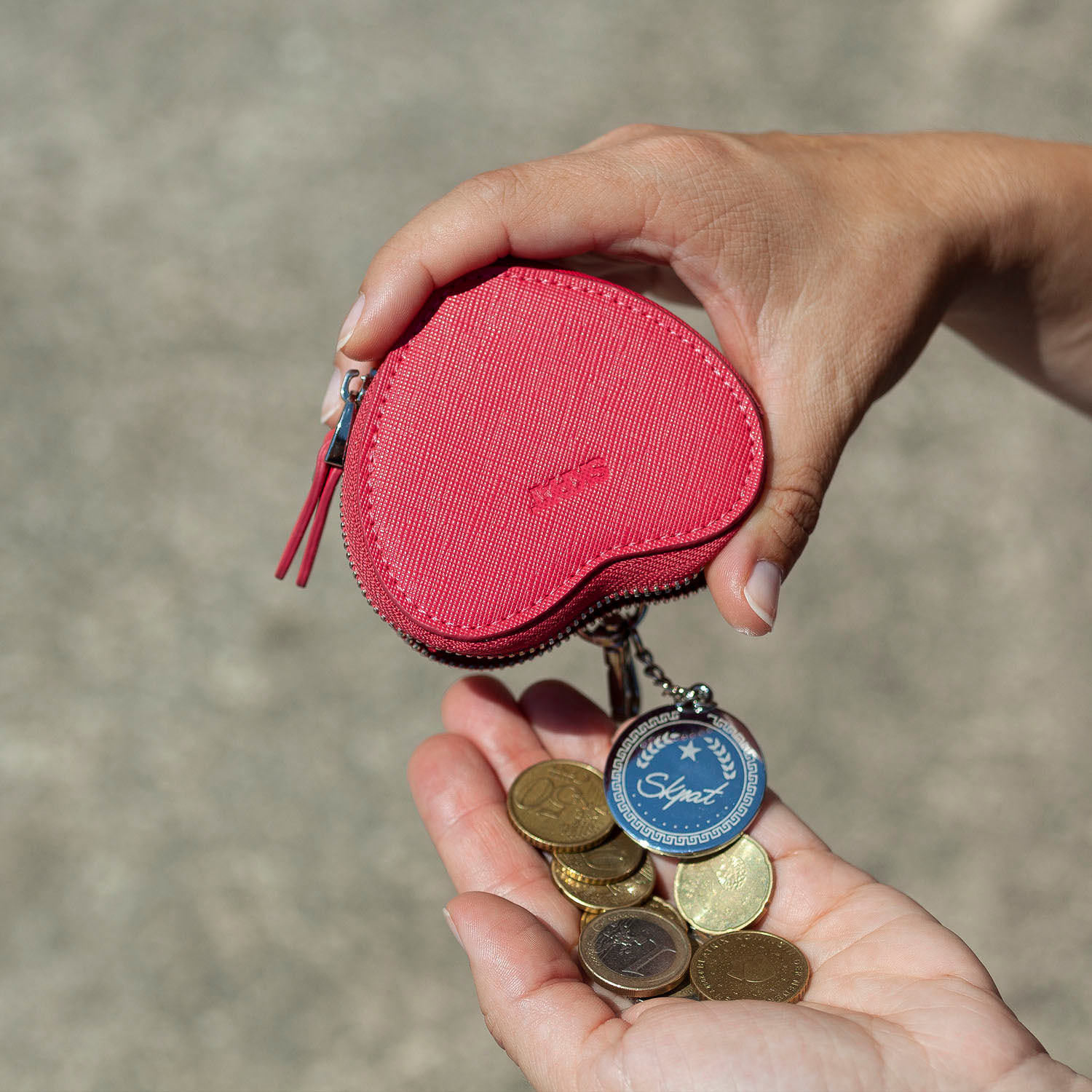 Llavero Skpat Siena Coral